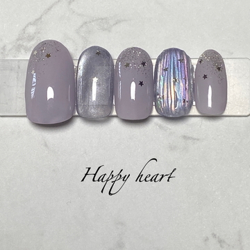 星空バカラネイル