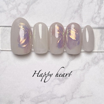 ニュアンスミラーネイル