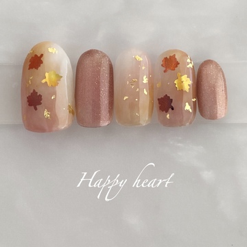紅葉ネイル