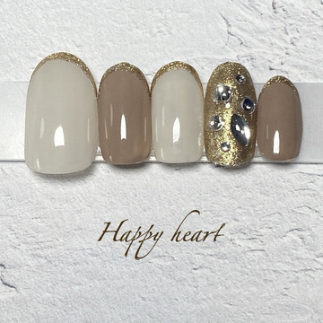 ワンポイントビジュー